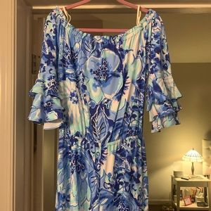 Lilly Pulitzer Off the Shoulder Romper